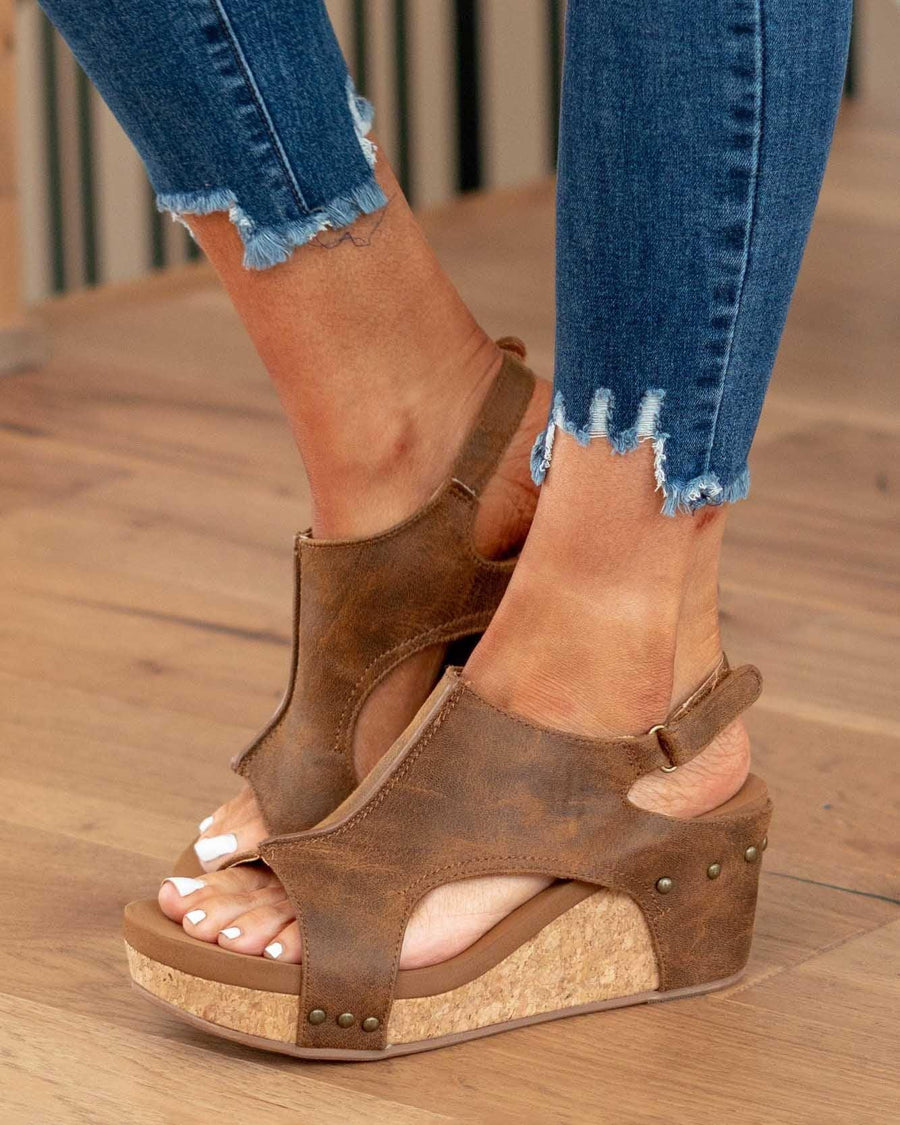 Miranda | Wedge Sandals Orthopedic Open Toe