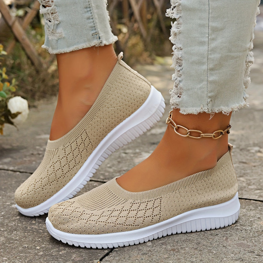 Cassidy | Orthopedic Slip-On Sneakers with  Patterned Details