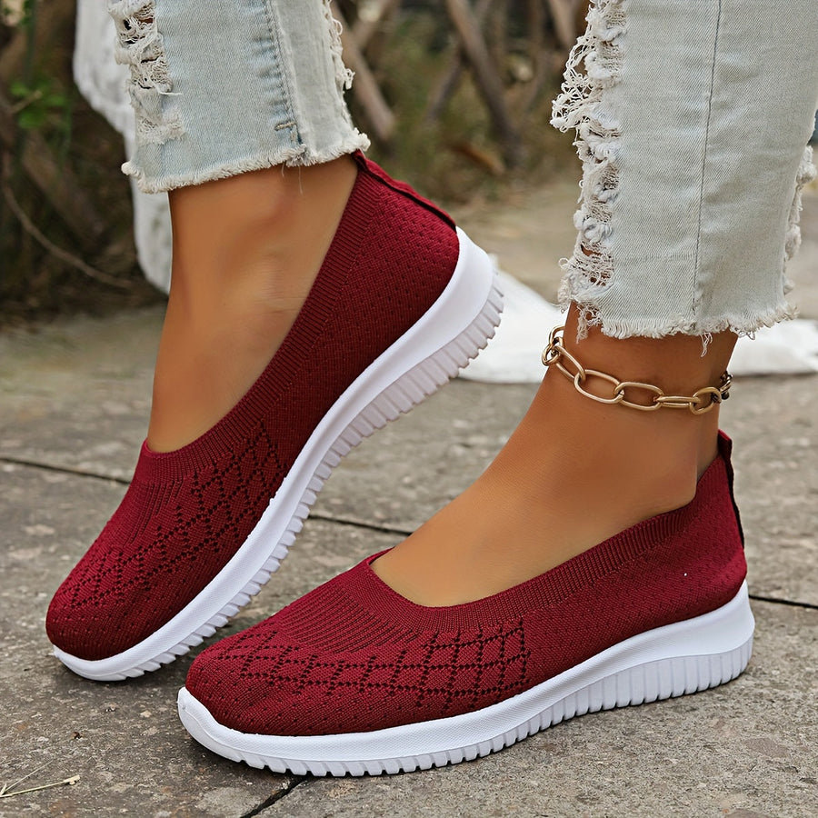 Cassidy | Orthopedic Slip-On Sneakers with  Patterned Details