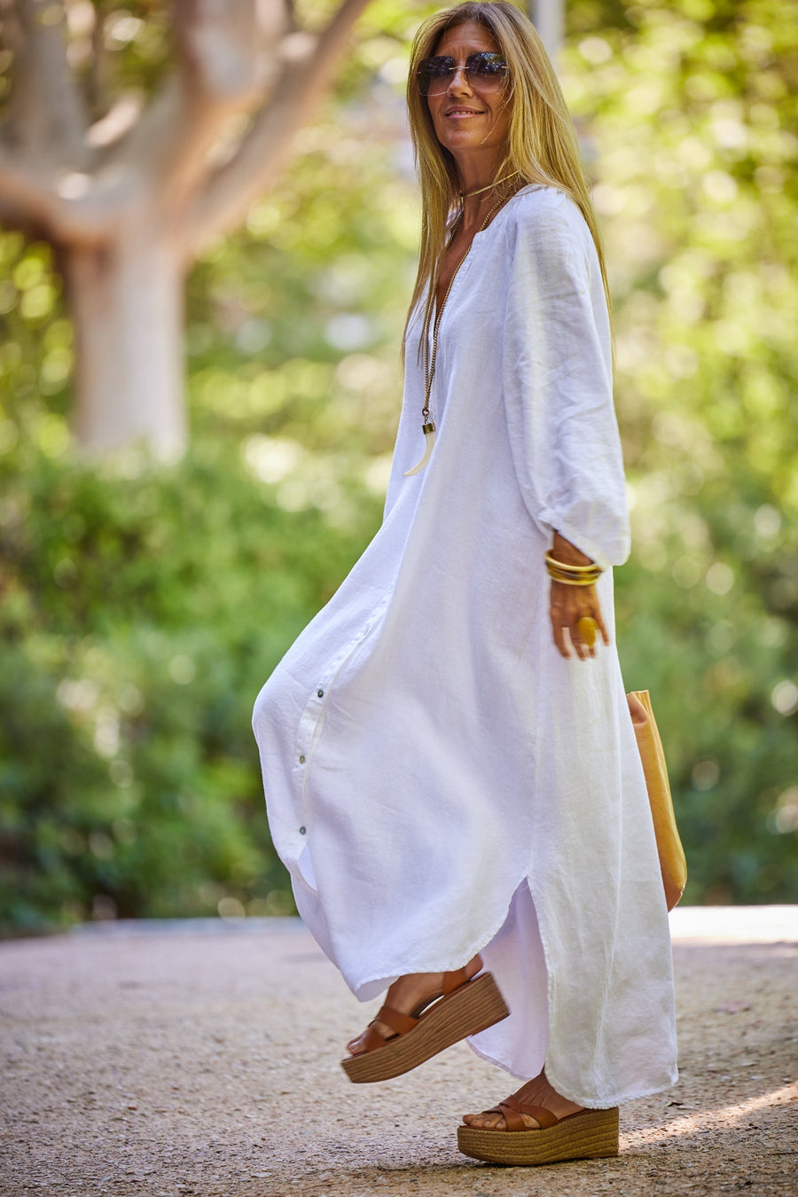 Tabitha | Boho Maxi Dress V-neck