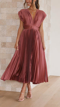 Tiana | Wedding Guest Midi Dress A-Line