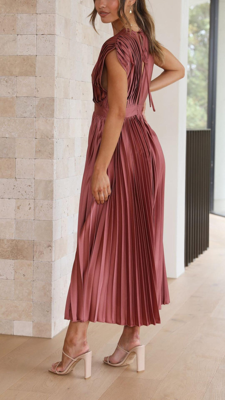 Tiana | Wedding Guest Midi Dress A-Line